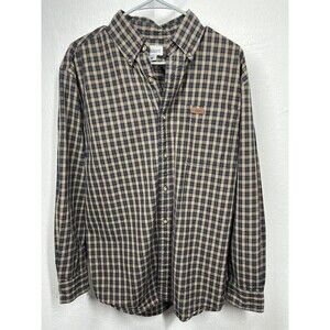 CARHARTT MENS LONG SLEEVE BUTTON DOWN SHIRT SIZE MED